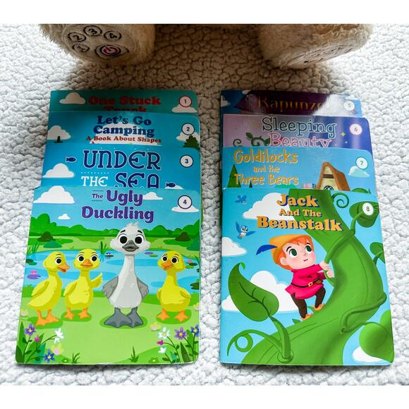 Spark Create Imagine Storytelling Bear with 8 Books & Backpack, Lights & Sounds - Picture 2 of 3